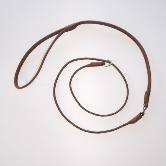 Leather and Cord Slip Lead